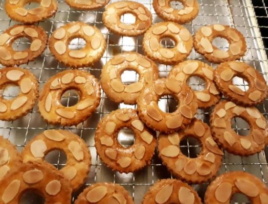 Almond Ring Cookies